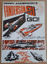 Rare FANDERSON '81 first convention booklet, signed Ed Bishop, Anderson & Bower.