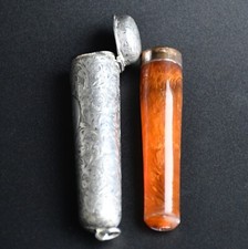 Gold topped cheroot holder