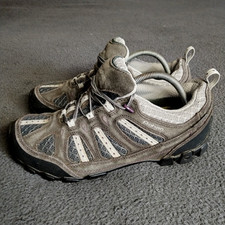 Rohan Brasher Shoes Womens 7 Brown Barricade Dharam Suede Leather Walking Hiking