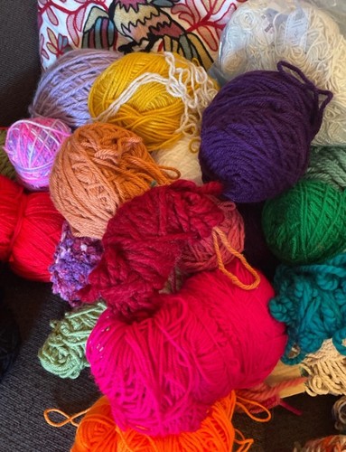 Huge job lot assorted yarn - job,