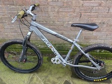 24 inch kids bike silver with