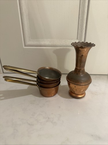 Copper kitchenware measuring - copper,