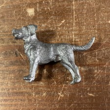 Small metal labrador - metal, ornament