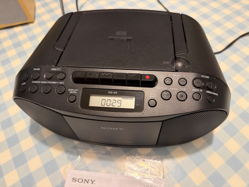 Sony cfd s70 - cfd-s70, mp3
