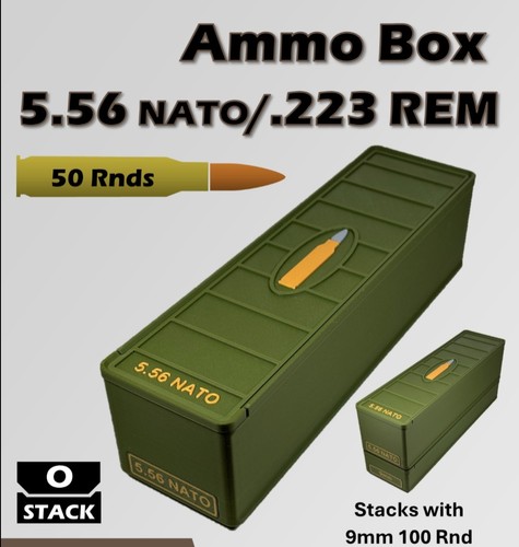 Nato 223 ammo box - 5.56, .223