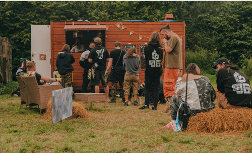 Catering trailer mobile food - catering,