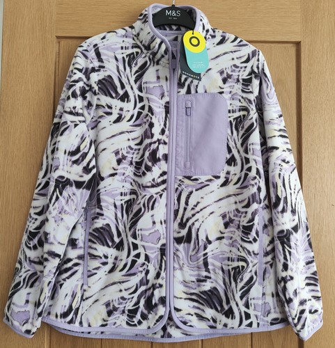 Thermal printed zip up - m&s,