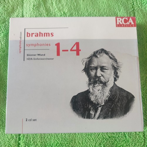 Brahms symphonies 2 cd - brahms,