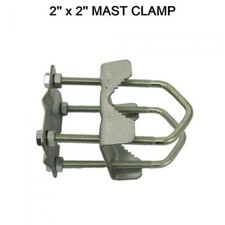 2'' x 2'' inch Pole Clamp U