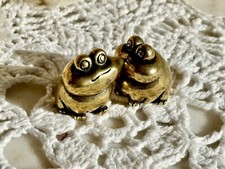 Adorable Solid Brass Kissing