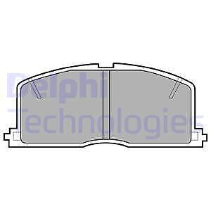 Lp460 delphi brake - brake, set