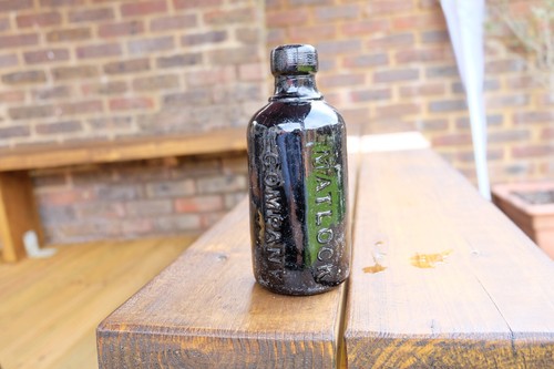 Matlock victorian glass bottle - victorian,