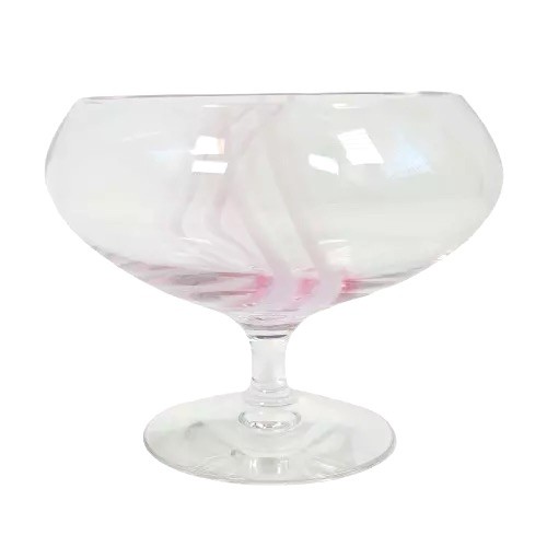 Caithness pink swirl glass - swirl,