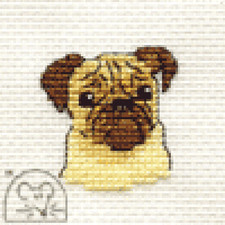 Mouseloft Stitchlets 'Pug'