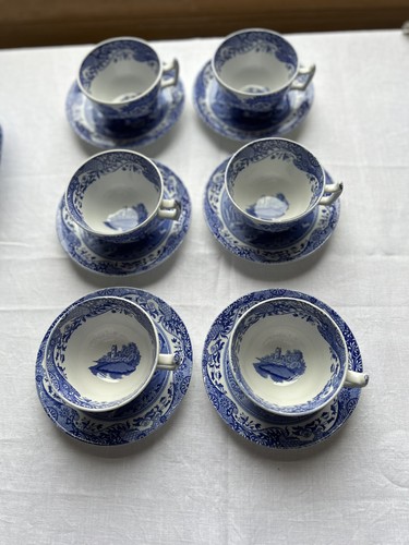 Spode blue italian tea - spode, cup