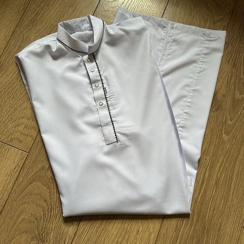 Men white kameez - men’s,