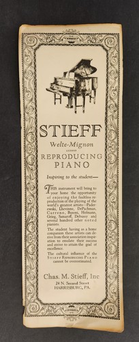 Antique chas stieff - chas, m