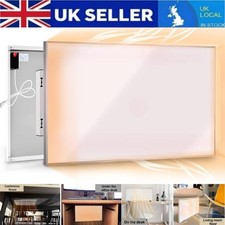 300W Electric Infrared Space Heater Wall Mounted or Free Standing Panel Radiator