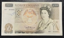 Old fifty pound note - pound, good