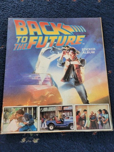 Back the future - back, sticker