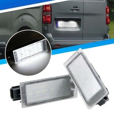 Pair LED License Number Plate