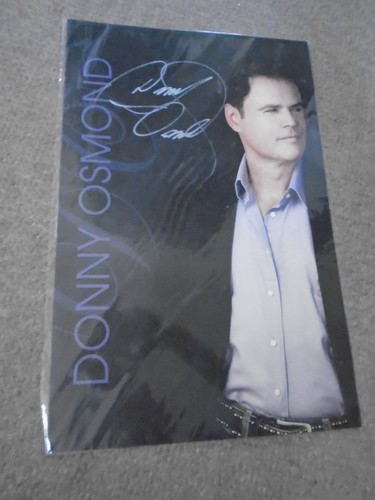 Donny osmond 17 signed - donny,