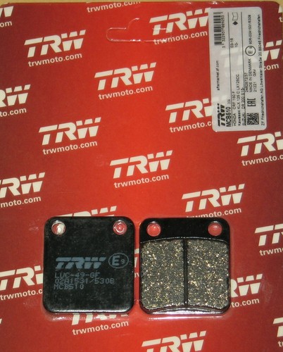 Brake pads for - for, sachs