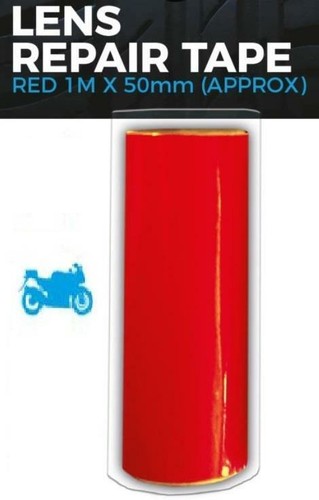 Red brake fog light - red, +