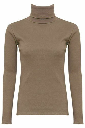 Womens polo neck high turtle - womens,