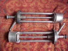 Vintage Original Soda Fountain Syrup Dispensers, Chocolate & Vanilla