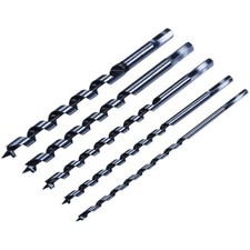 5 PIECE AUGER BIT SET LONG HEX