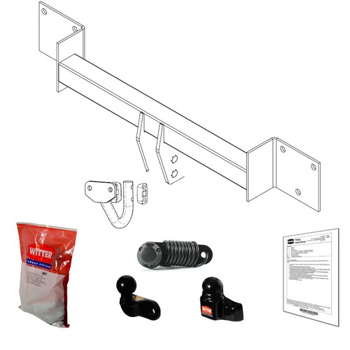 Witter towbar for bmw series - witter,