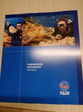 PADI Underwater Naturalist Manual (Brand New)