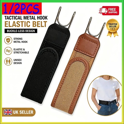 Tactical metal hook - metal, elastic
