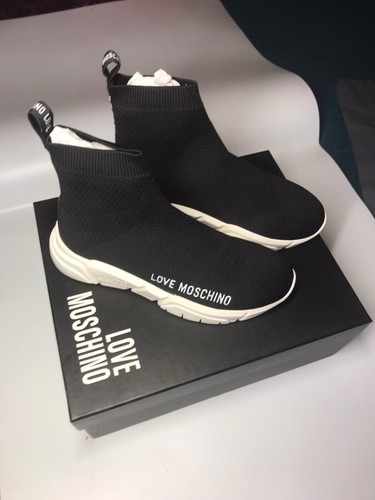 Love moschino logo sock - love,