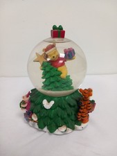 Winnie The Pooh Christmas Musical Snow Globe