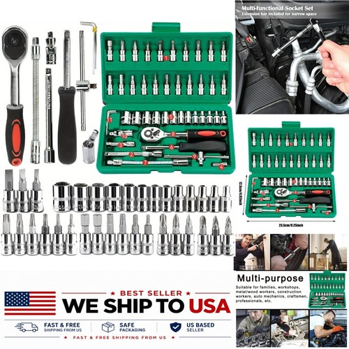 Piece mechanics tool set - 46-piece,