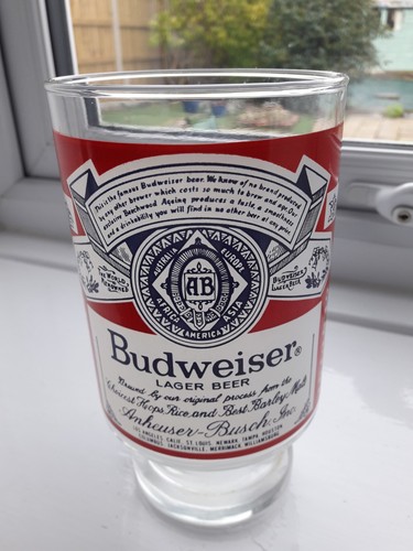 Budweiser glass - budweiser,