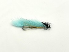 6 x Mini Snake Flies - Spearmint - 5cm length - Trout Fishing Flies