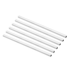 6x 10x10x1mm Wall Thick 300mm Length 6063 Aluminum Square Tube Pipe Tubing