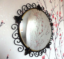 Small Vintage Metal Framed