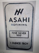 1 Oz Asahi Refining Silver Bar