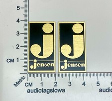Jensen Gold Speaker Badge Logo