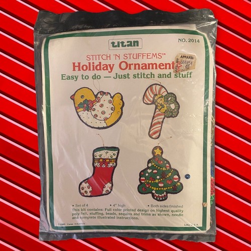 Vintage titan felt christmas - vintage,