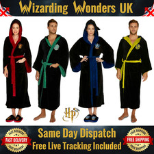 Harry Potter Dressing Gown Bathrobe Mens & Womens Official Gift UK