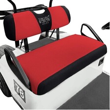 10L0L Red Golf Cart Seat Cover
