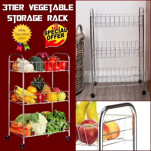 Tier fruit trolly basket - 3,