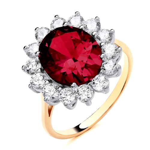 9ct yellow gold - on, silver