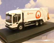 OXFORD D/CST 1/76 DENNIS EAGLE OLYMPUS REFUSE TRUCK/DUSTBIN LORRY VEOLIA 76DE002