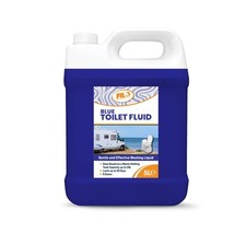 Blue chemical toilet fluid - chemical,